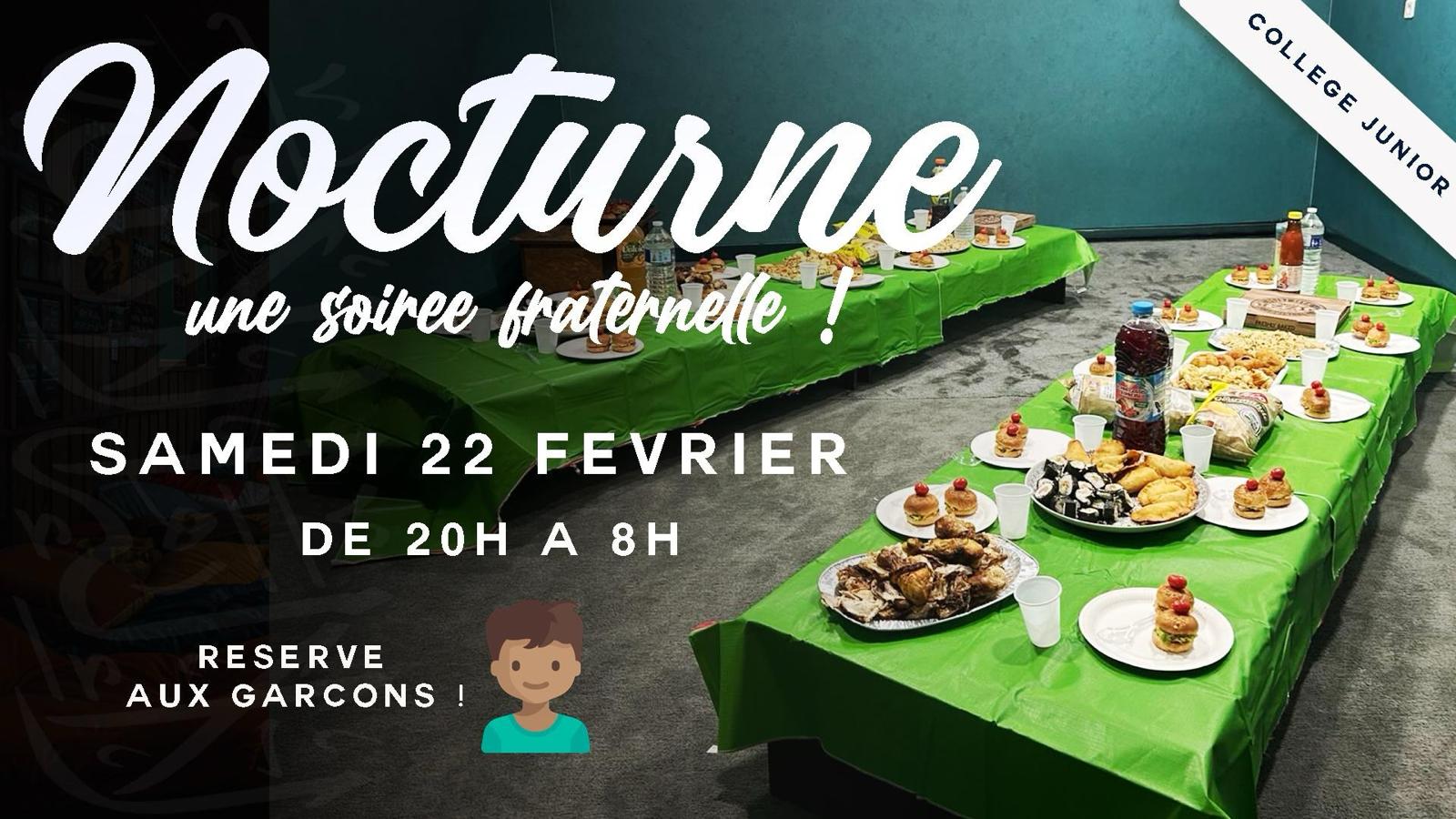 Nocturne Vacances octobre
